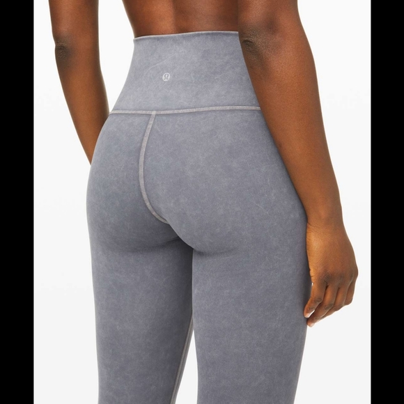 Lululemon wunder under high rise tight snow washed luna - Picture 3 of 8